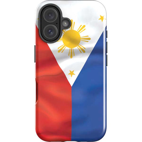 Philippines Flag iPhone 16 Plus Impact Case
